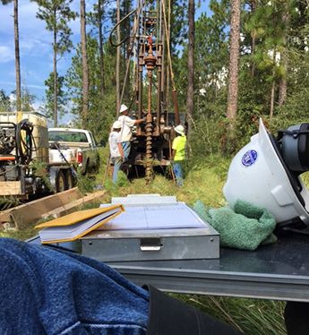 OAI's Temporary Field Office as MW-5 is Installed OAI's Temporary Field Office as MW-5 is Installed